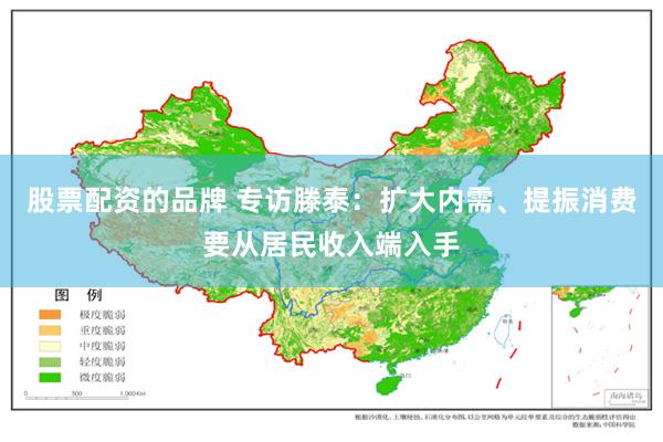 股票配资的品牌 专访滕泰：扩大内需、提振消费要从居民收入端入手