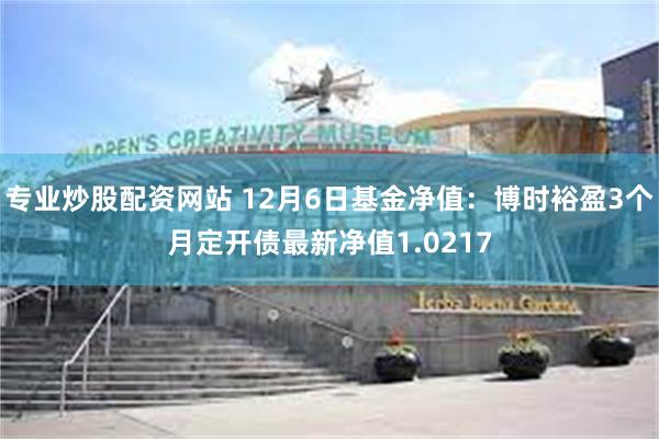 专业炒股配资网站 12月6日基金净值：博时裕盈3个月定开债最新净值1.0217